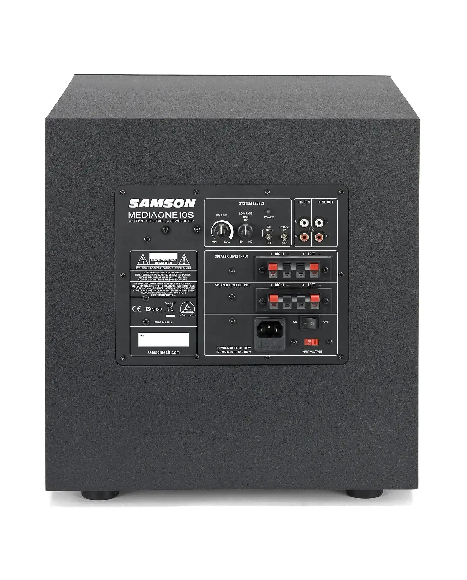 Samson Media One 10S - Subwoofer activ Samson - 3