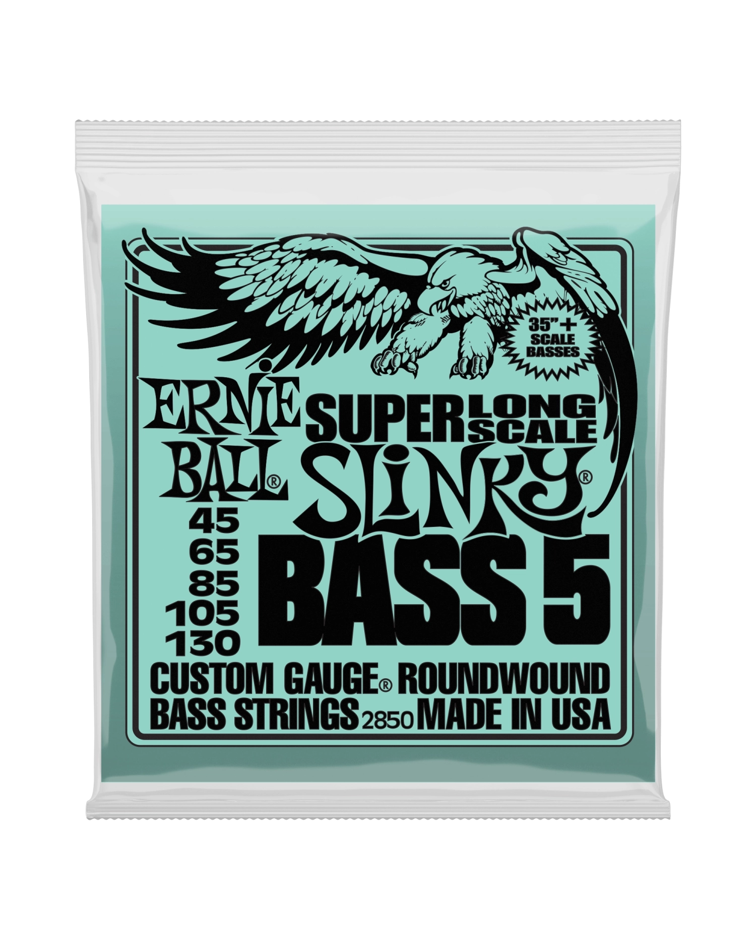 Ernie Ball Regular Slinky Extra Long 45-130 - Set corzi chitara bass