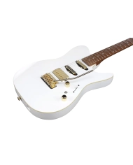 Ibanez LB1-WH Lari Basilio Signature - Chitara Electrica cu Case