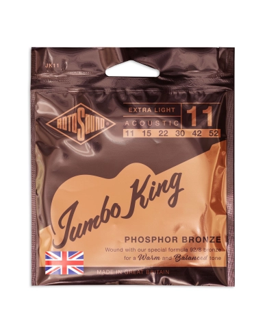 Rotosound Jumbo King - Set Corzi Chitara Acustica 11-52