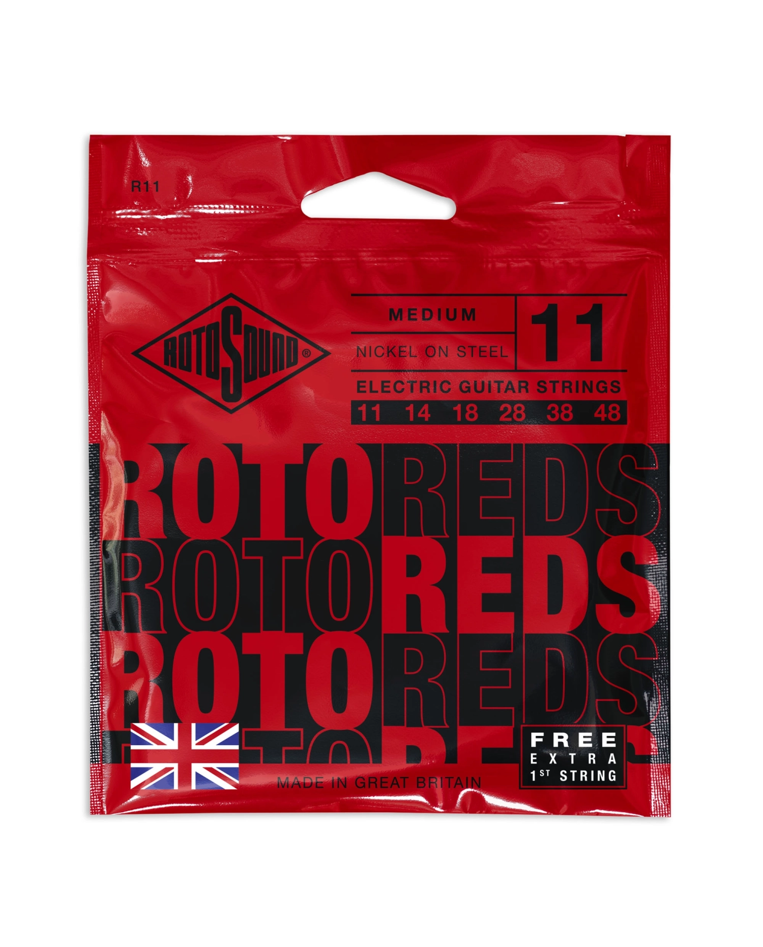 Rotosound Roto Reds R11 - Set Corzi Chitara Electrica 11-48