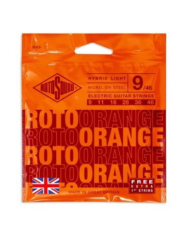 Rotosound Roto Orange RH9 - Set Corzi Chitara Electrica 09-46