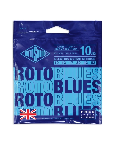 Rotosound Roto Blues RH10 - Set Corzi Chitara Electrica 10-52