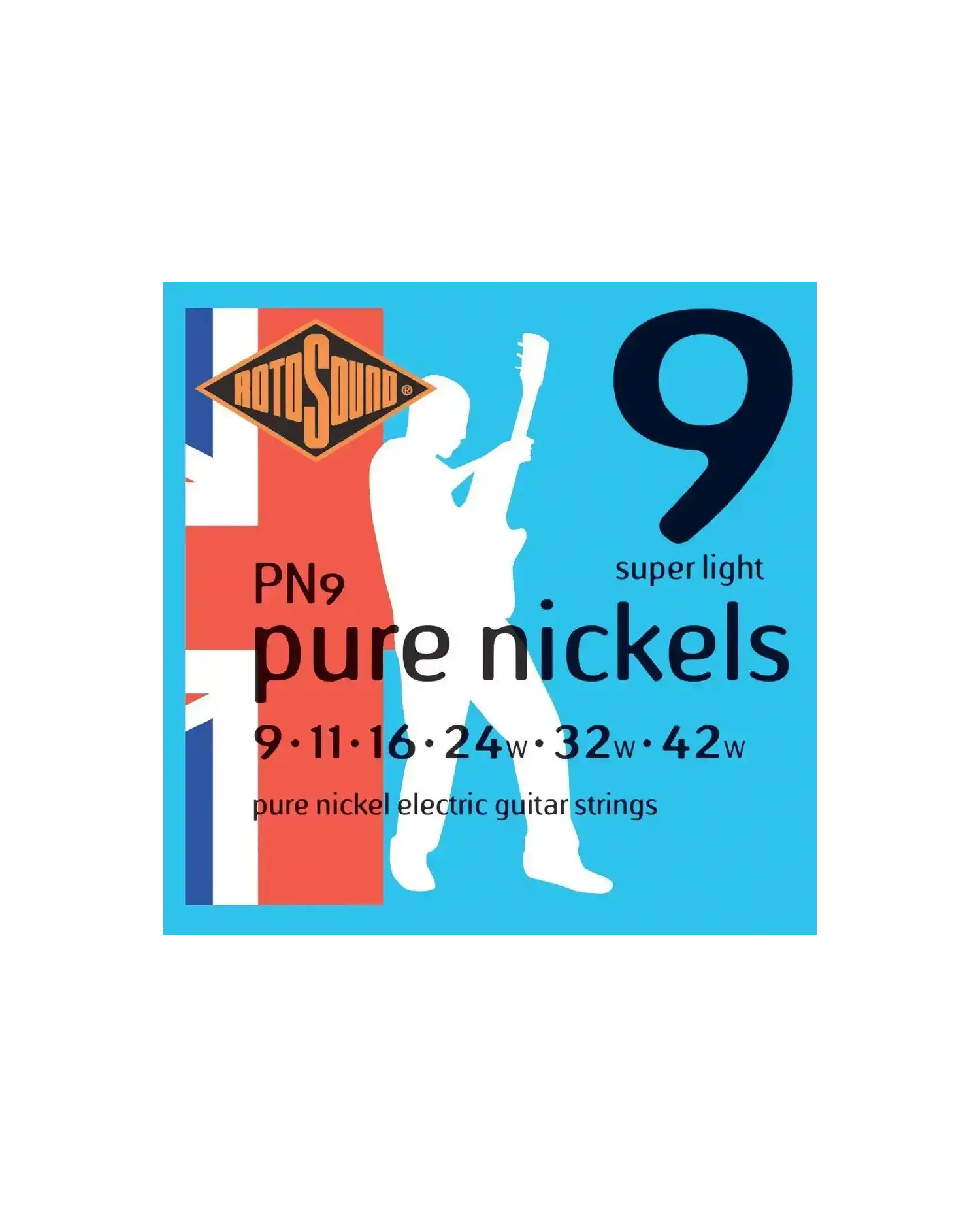 Rotosound Pure Nickels PN9 - Corzi Chitara Electrica 09-42 Rotosound - 1