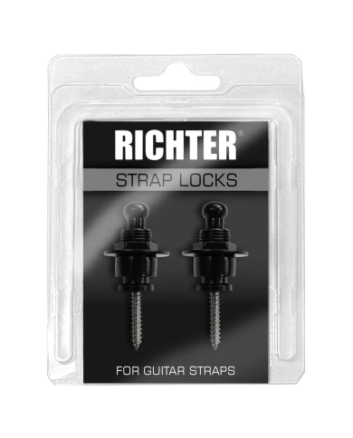 Richter Strap Lock Set Black 1765 - Sistem prindere curea