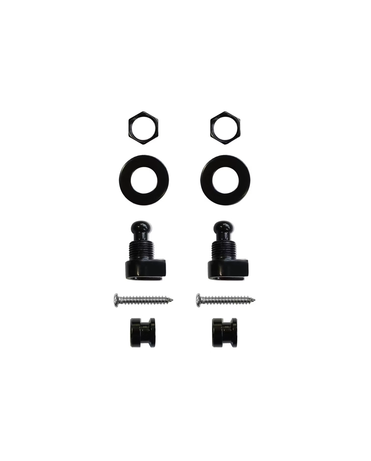 Richter Strap Lock Set Black 1765 - Sistem prindere curea