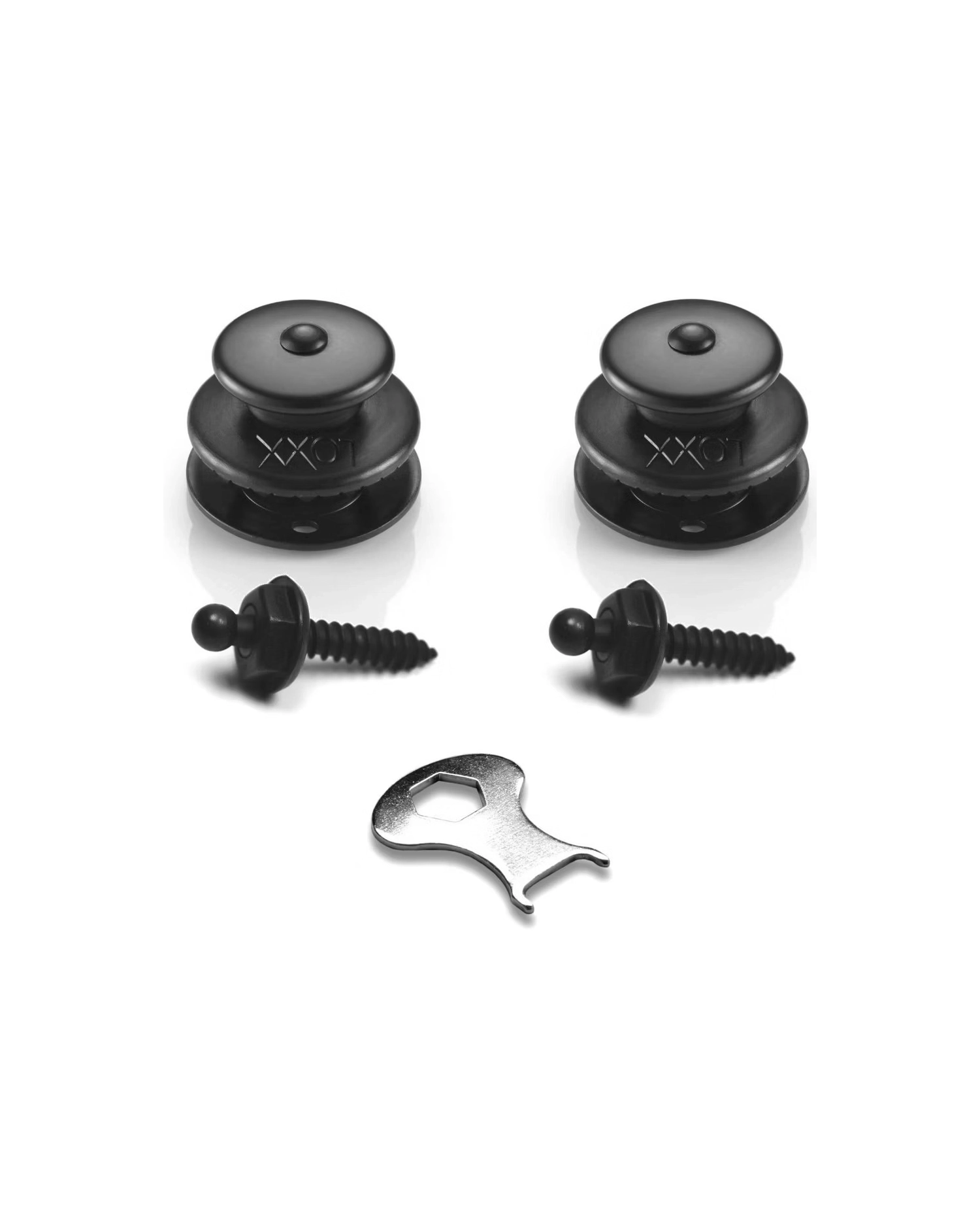 Richter LOXX Strap Lock Set Black 1578 - Sistem prindere curea
