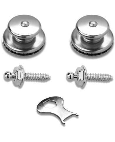 Richter LOXX Strap Lock Set Nickel 1429 - Sistem prindere curea