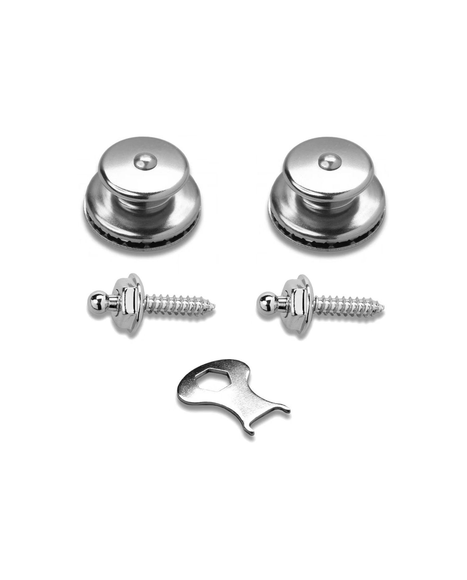 Richter LOXX Strap Lock Set Nickel 1429 - Sistem prindere curea