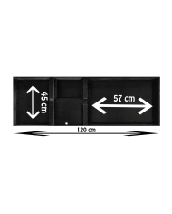 OnStage GCFV7000 - Hardcase Chitara Flying V On-Stage Stands - 4