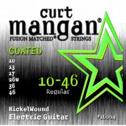 Curt Mangan Nickel Wound Coated 10-46 - Set Corzi Chitara Electrica Curt Mangan - 1
