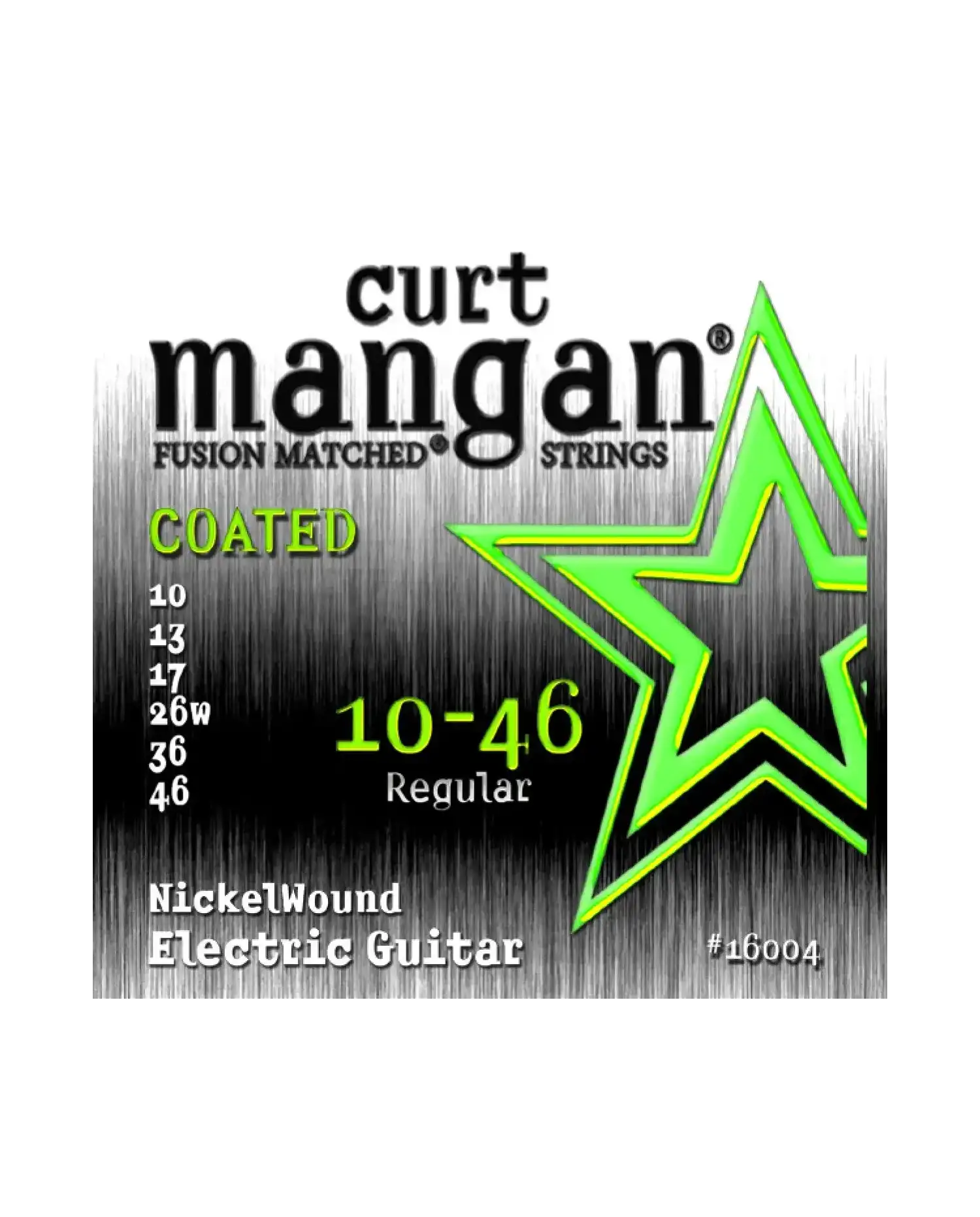 Curt Mangan Nickel Wound Coated 10-46 - Set Corzi Chitara Electrica Curt Mangan - 1