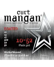 Curt Mangan Nickel Wound Coated 10-52 - Set Corzi Chitara Electrica Curt Mangan - 1