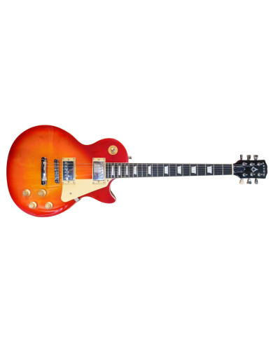 Arrow Riffster LP22 Cherry Burst RW Cream - Chitara Electrica
