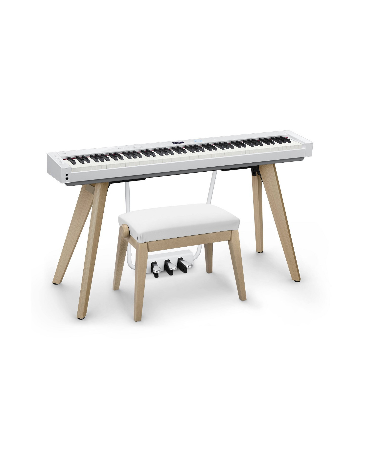 Casio BG50-VINYL-WE - Scaun reglabil pian