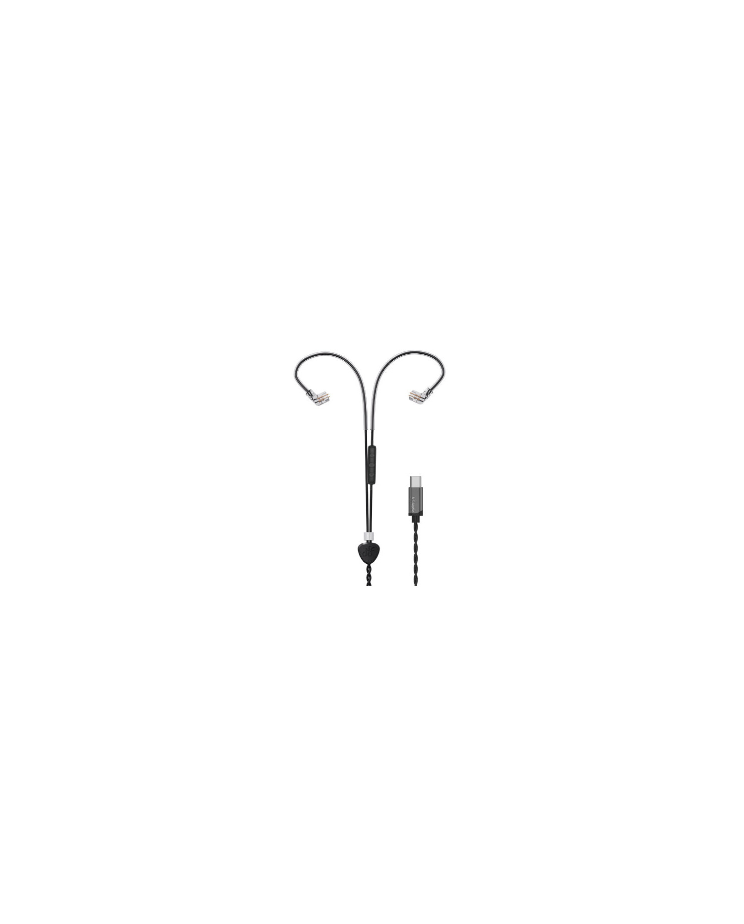NF ACOUS Mic Cable Type-C - Cablu Cu Microfon Casti In-Ear