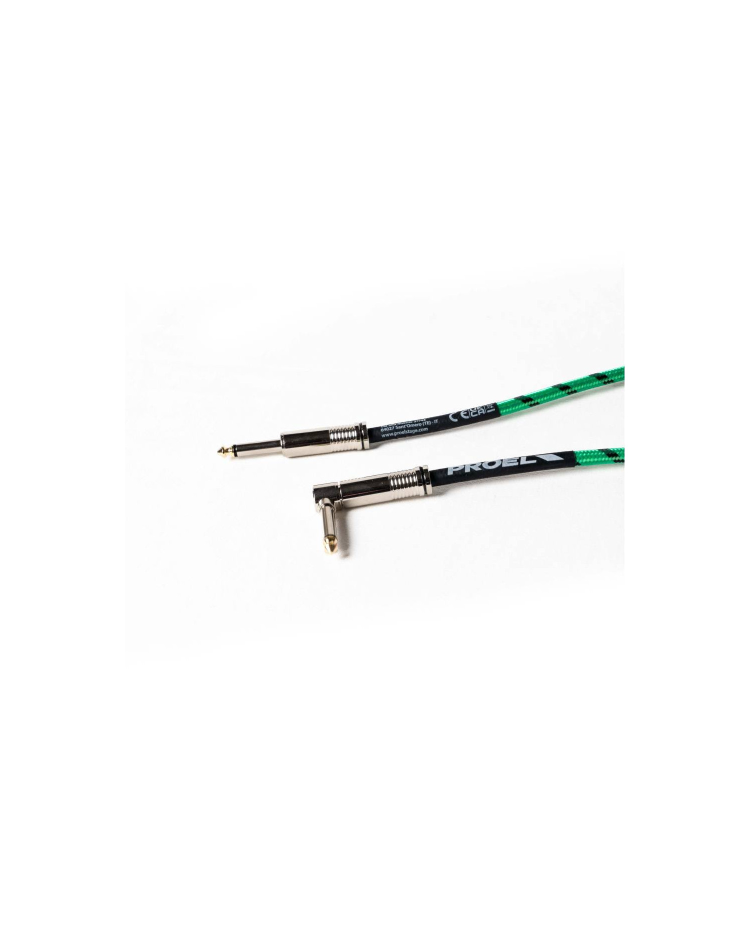 Proel BULK120CLU6GN Jack-Jack - Cablu Instrument 6m