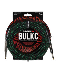 Proel BULK100CLU6GB Jack-Jack - Cablu Instrument 6m