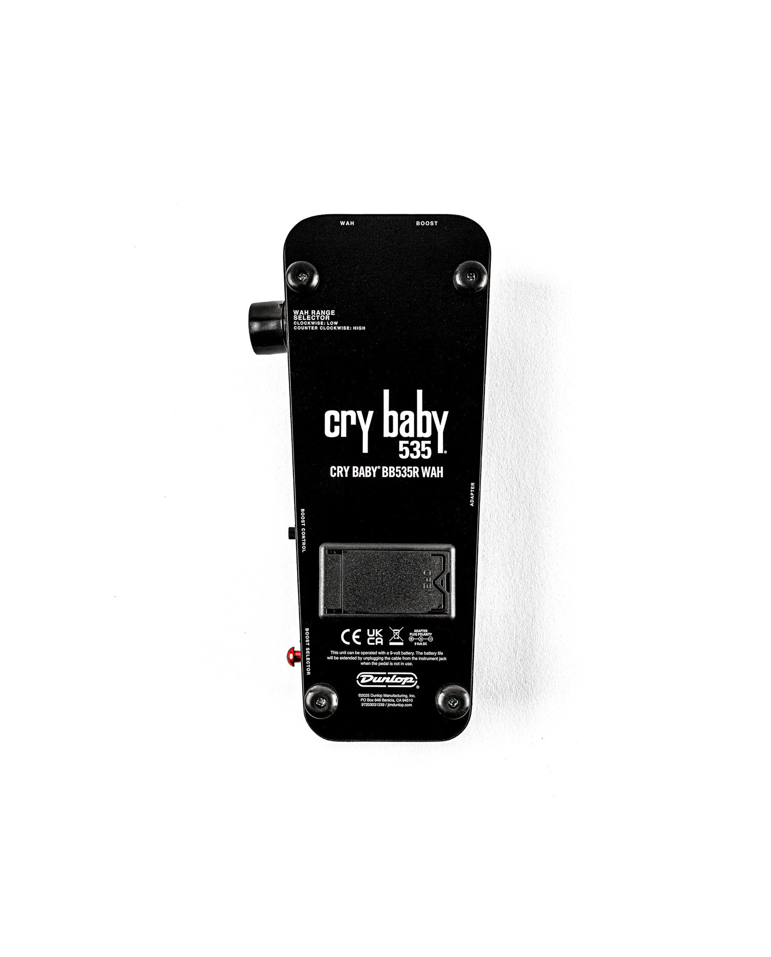 Dunlop BB535R Cry Baby Wah Reissue - Pedala Efect Chitara