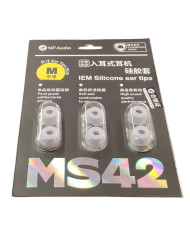 NF ACOUS MS42 Eartips M - Set Dopuri Schimb Casti In-Ear (3 seturi)