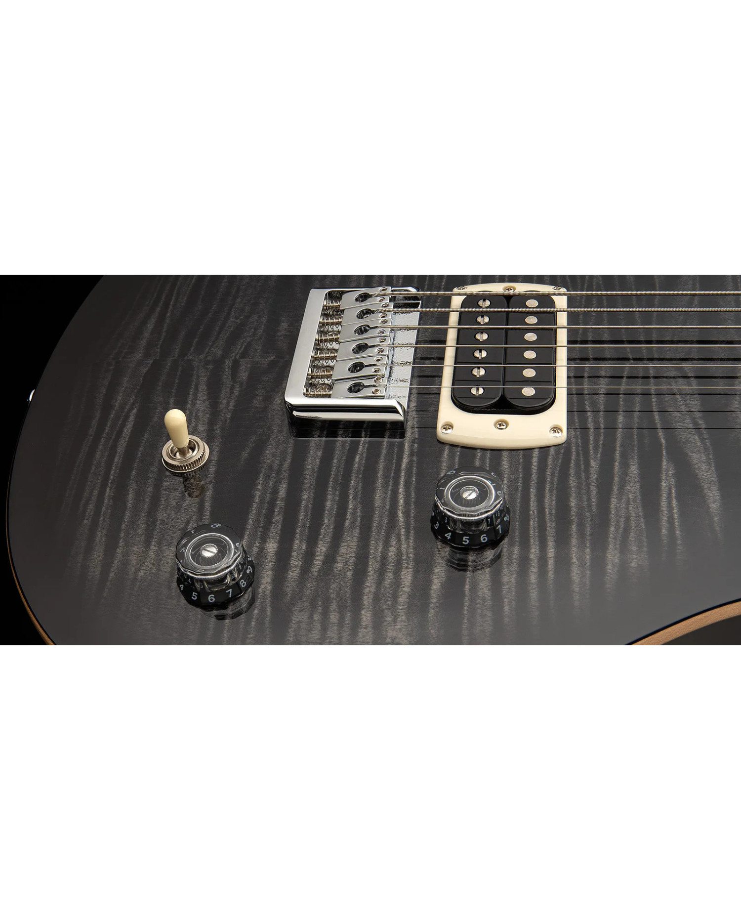 PRS SE 277 Charcoal Burst 2026 - Chitara Electrica Bariton cu Husa