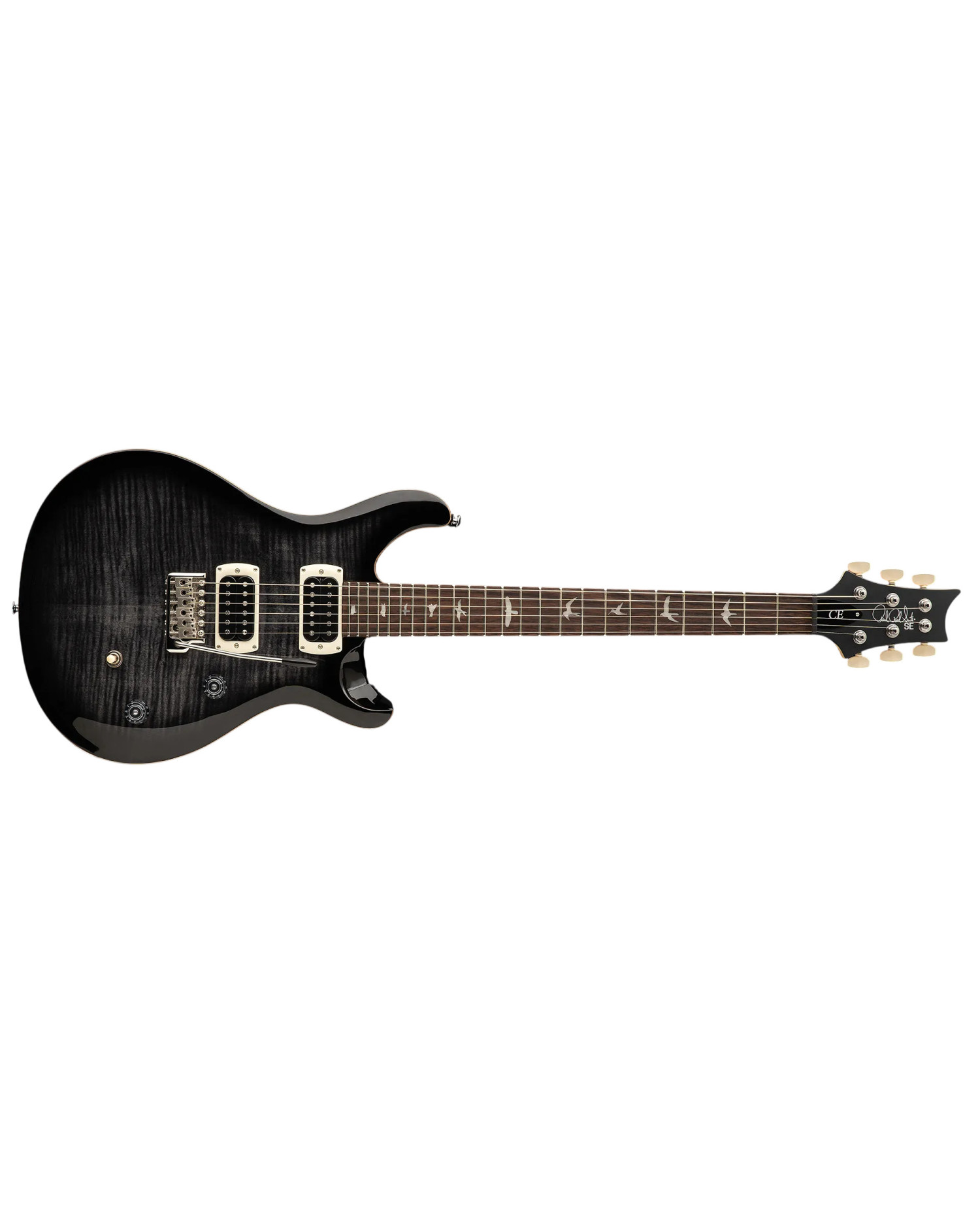 PRS SE CE24 Charcoal Burst 2026 - Chitara Electrica Cu Husa