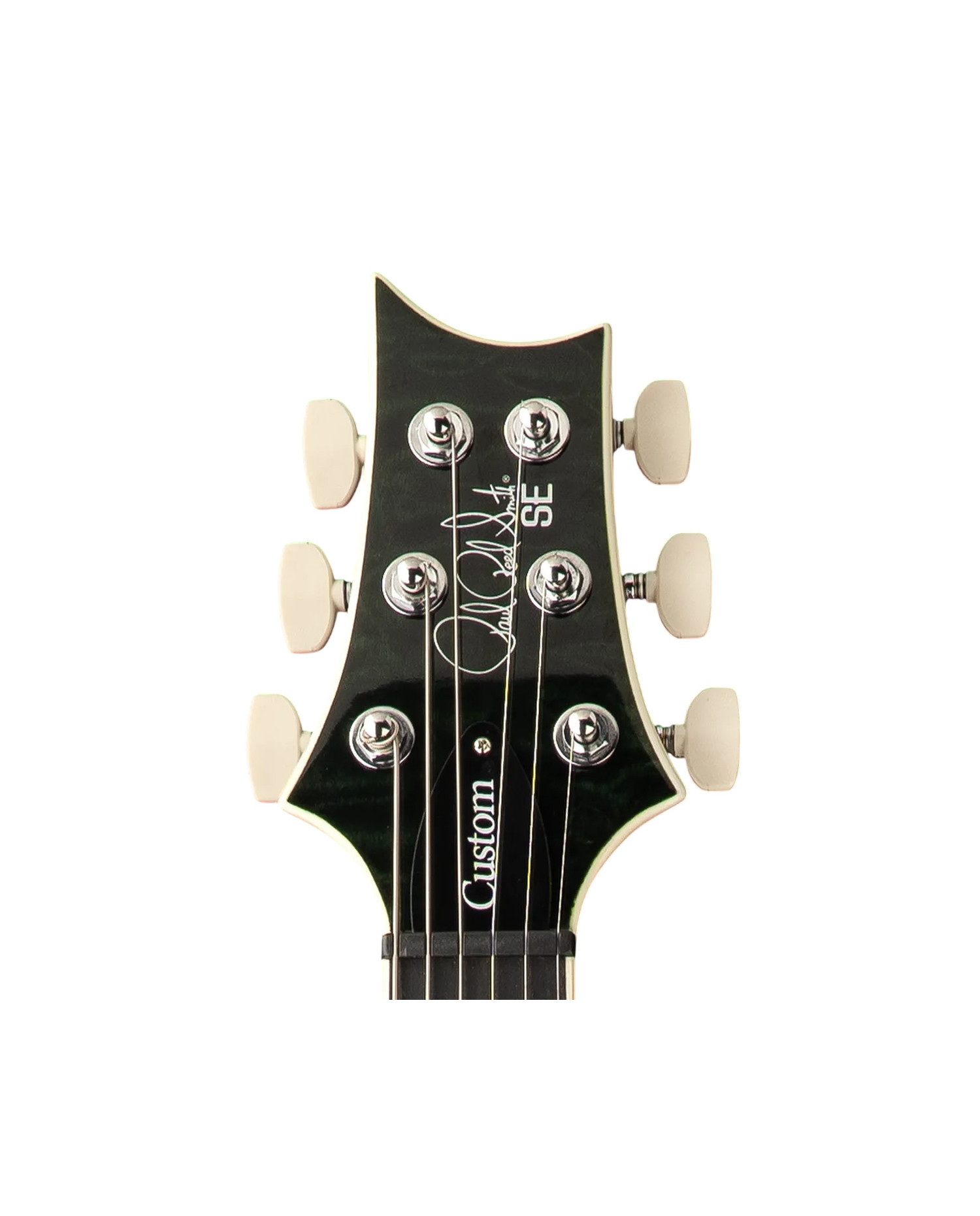 PRS SE Custom 24 Quilt Teal Black - Chitara Electrica cu Husa
