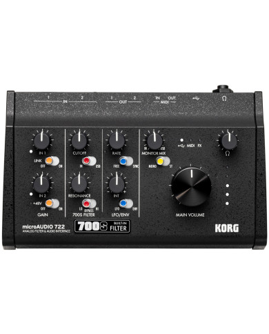 Korg microAUDIO722 - Interfata Audio Cu Filtru Analogic
