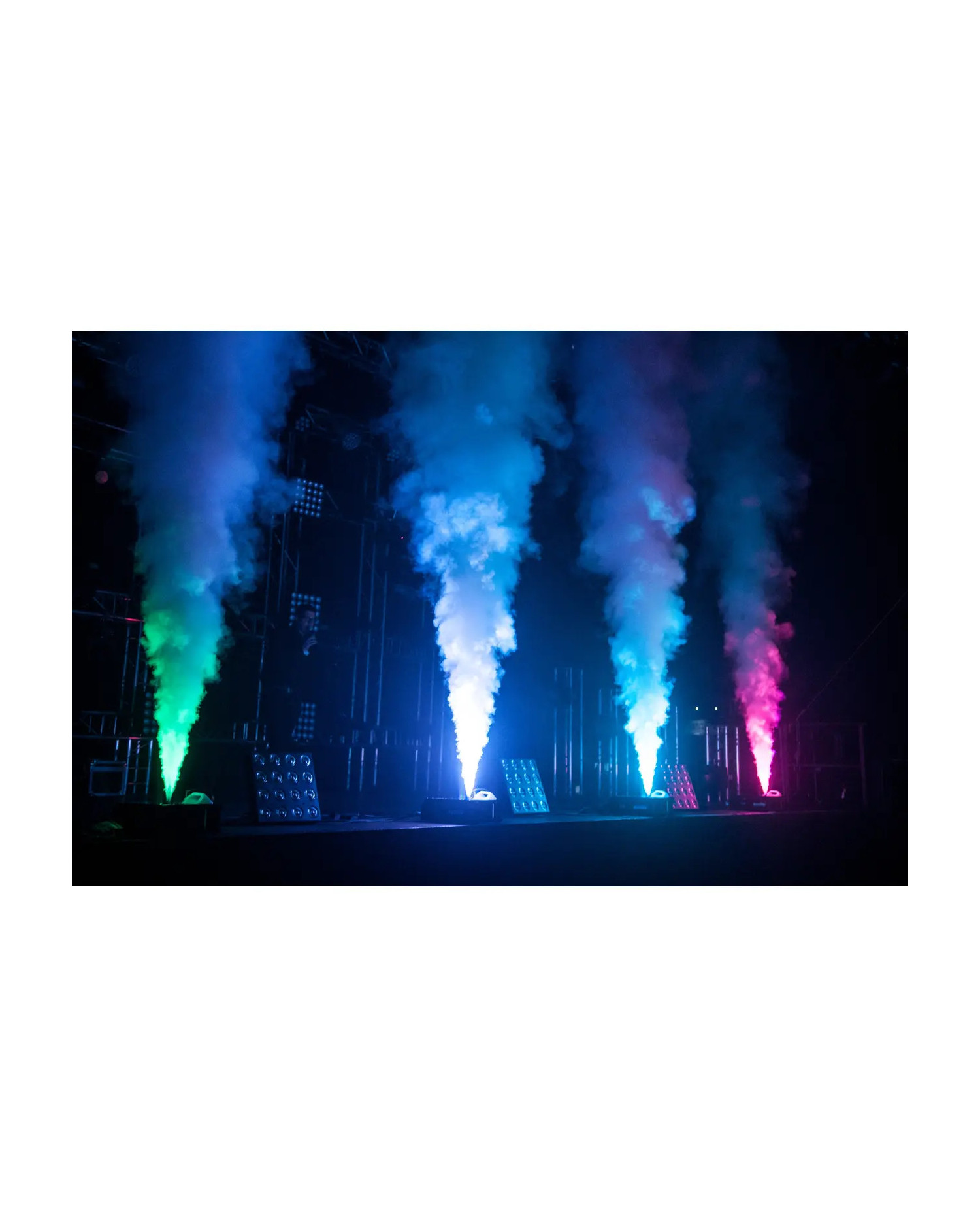 Eurolite NSF-350 - Masina de fum cu led