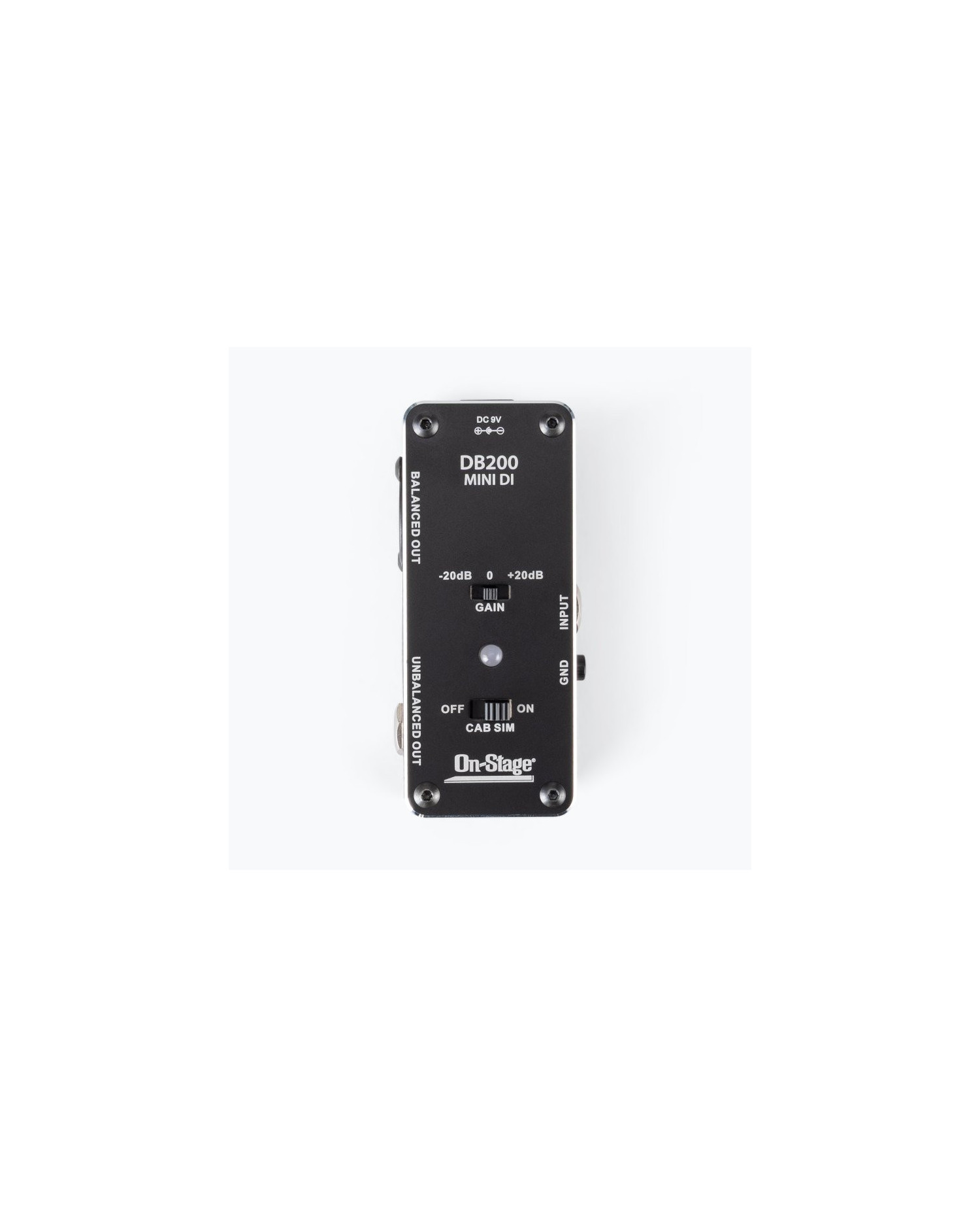 OnStage DB200 - DI Box Mono Activ