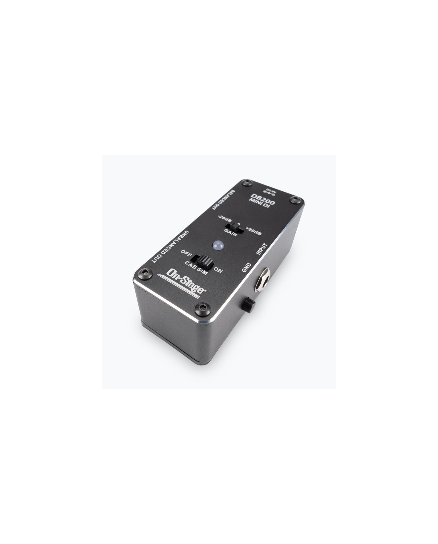 OnStage DB200 - DI Box Mono Activ