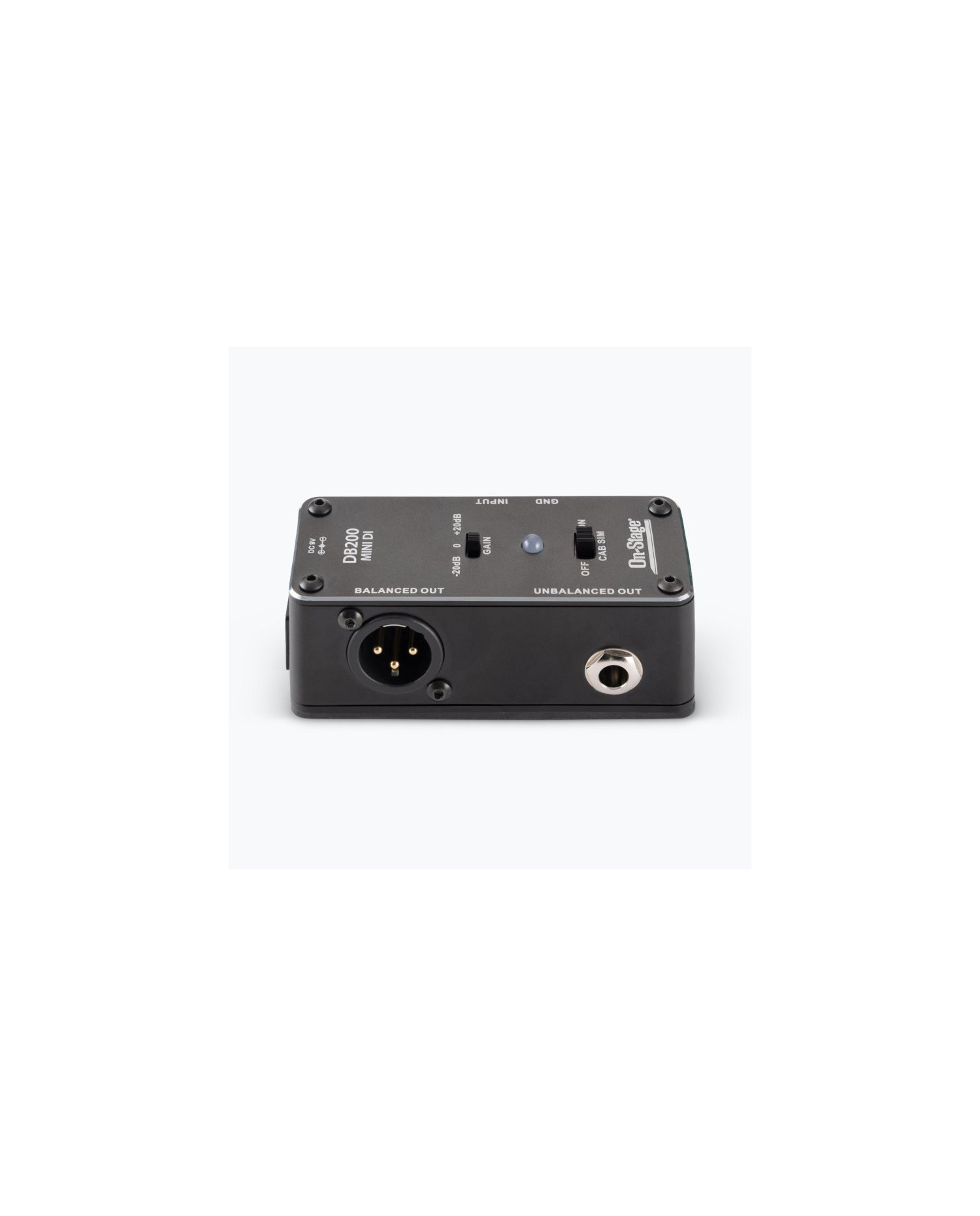 OnStage DB200 - DI Box Mono Activ