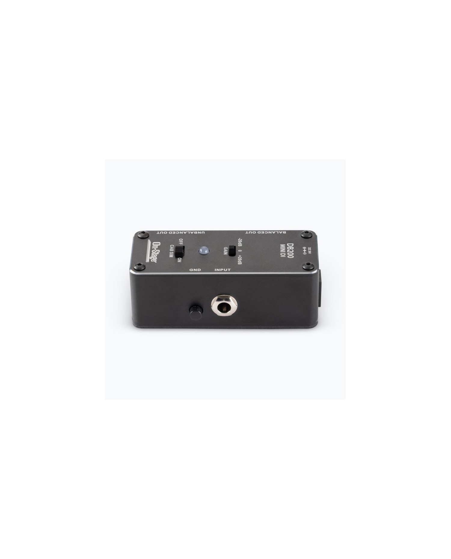 OnStage DB200 - DI Box Mono Activ