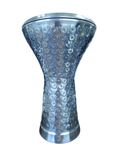 Masterwork Aluminium Relief Doumbek - Darbuka cu husa