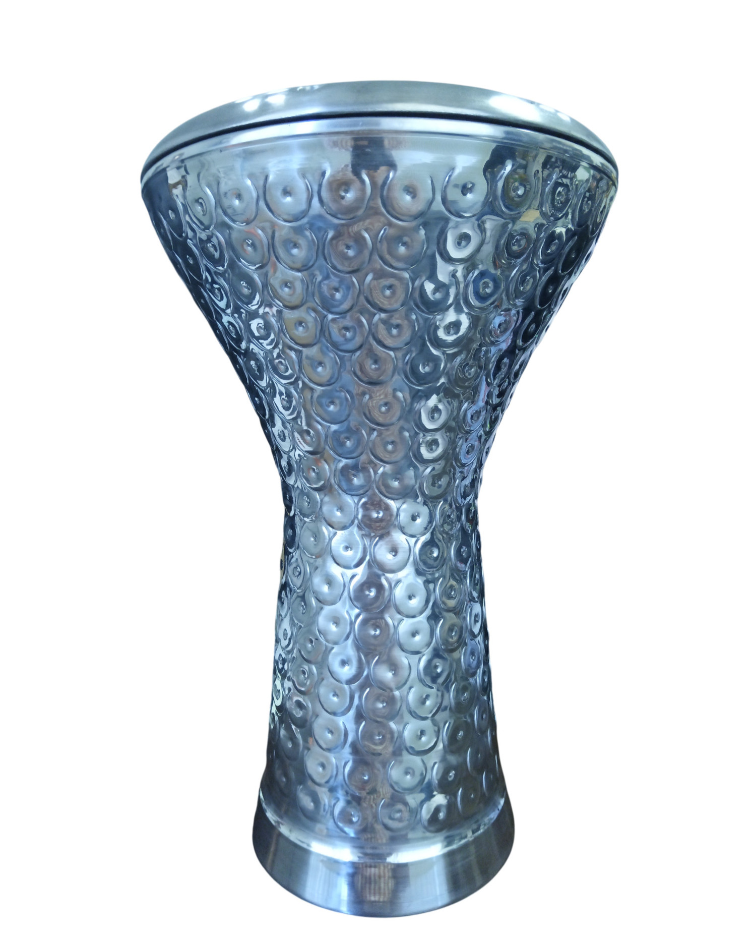 Masterwork Aluminium Relief Doumbek - Darbuka cu husa