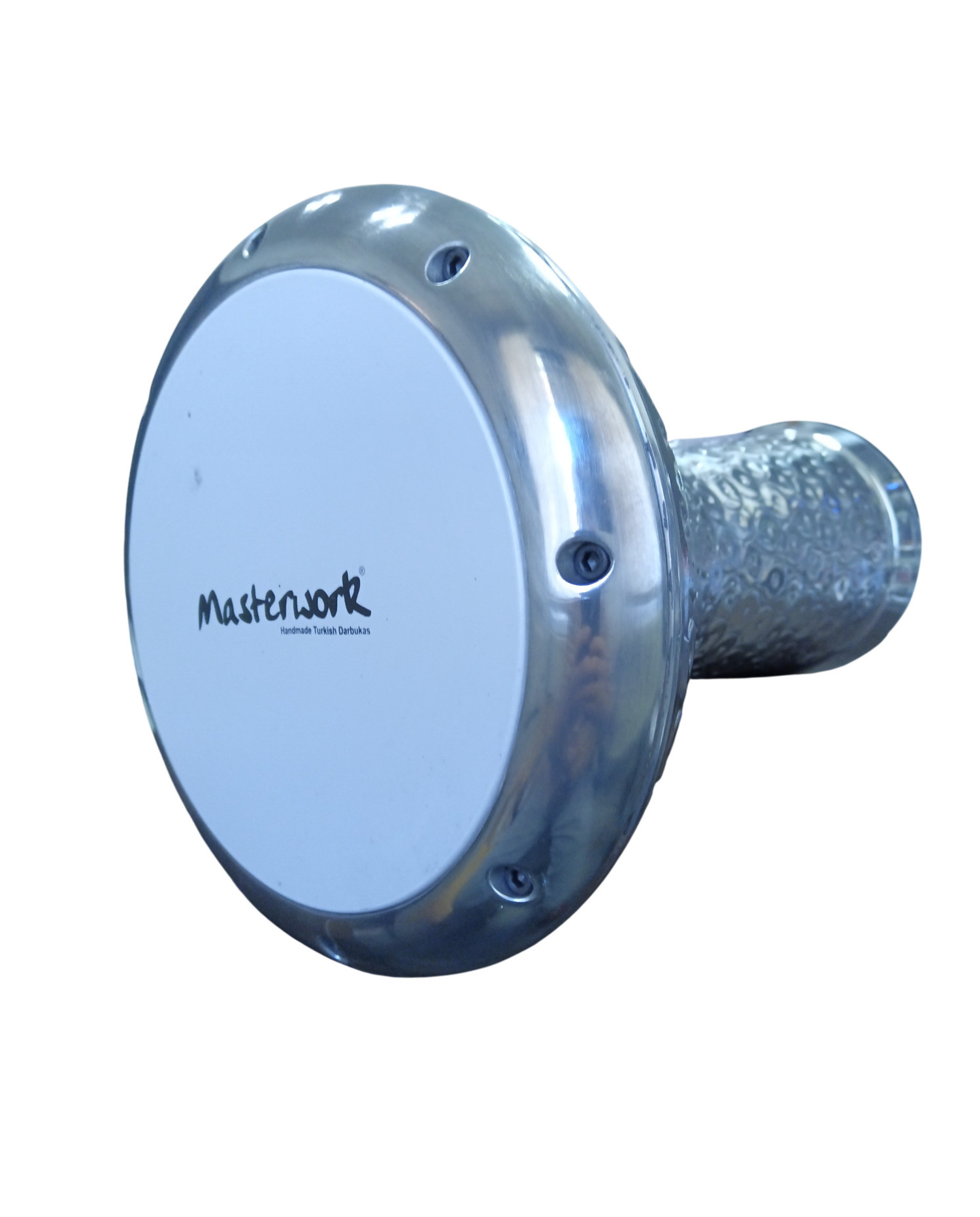Masterwork Aluminium Relief Doumbek - Darbuka cu husa