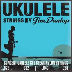 Dunlop DUY302 Ukulele Concert - Set Corzi Ukulele Dunlop - 1