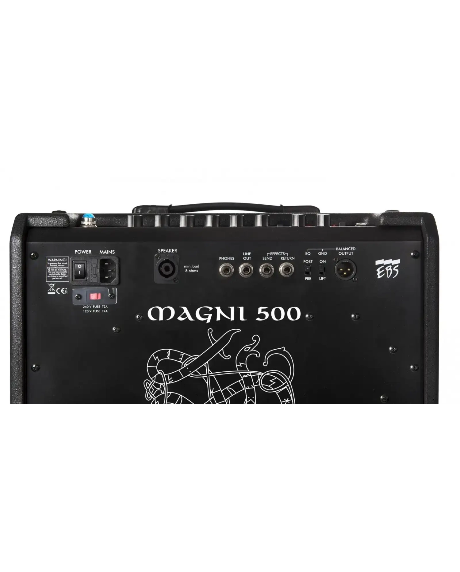 EBS Magni 500 2x10" - Amplificator chitara bass EBS - 3