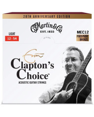 Martin Eric Clapton 20th Anniversary - Set Corzi Chitara Acustica 12-54