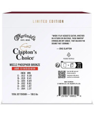 Martin Eric Clapton 20th Anniversary - Set Corzi Chitara Acustica 12-54