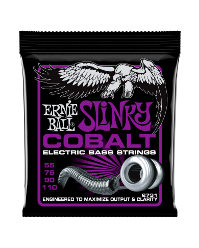Ernie Ball Cobalt Power Slinky 55-110 - Set corzi chitara bass