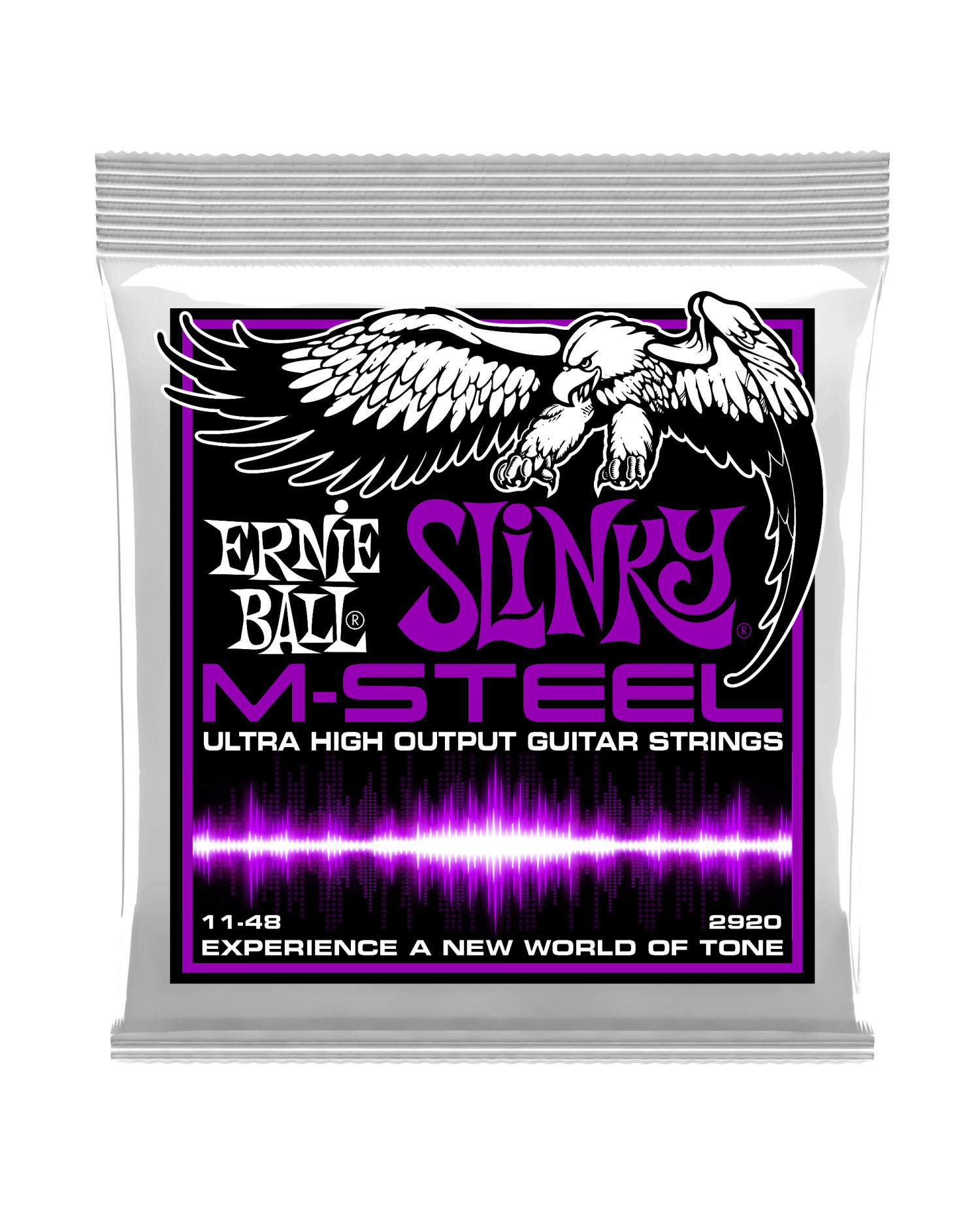 Ernie Ball M-Steel Power Slinky 11-48 - Set corzi chitara electrica