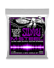Ernie Ball M-Steel Power Slinky 11-48 - Set corzi chitara electrica