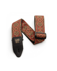 Ernie Ball Jacquard Crimson Paisley - Curea Chitara