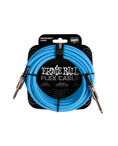 Ernie Ball Flex Blue - Cablu Instrument 6m