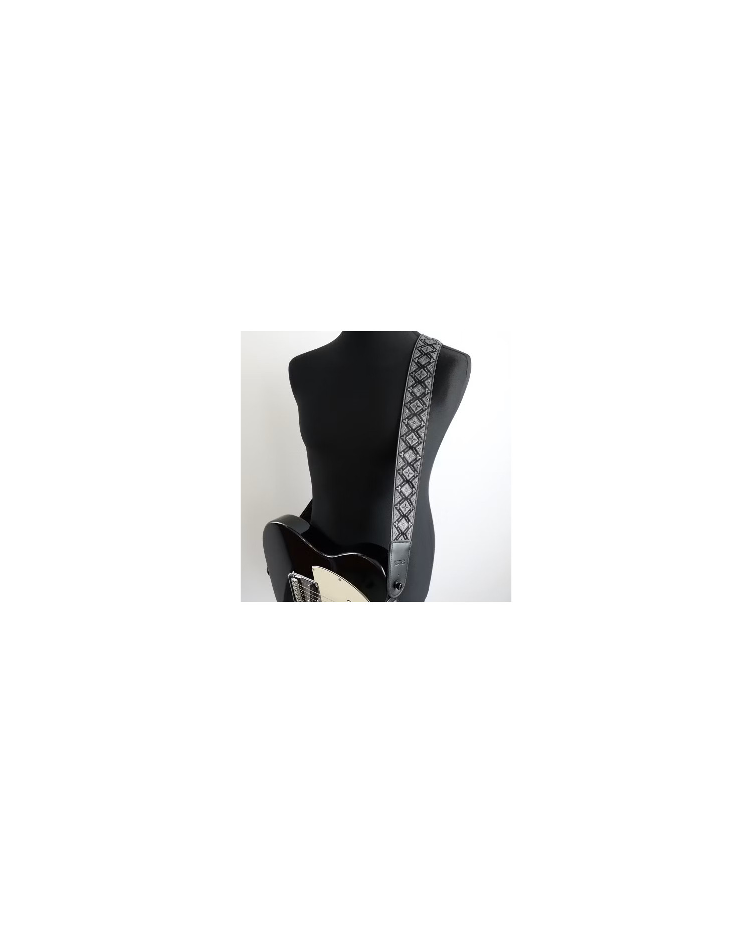Richter Retro Black / Grey 1865 - Curea Chitara