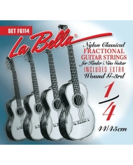 La Bella Classical Fractional Guitar - Set Corzi Chitara Clasica 1/4 La Bella - 1