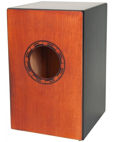 PP Drums Cajon Black/Varnish - Cajon PP Drums - 1