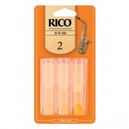Rico RJA Alto Saxophone Reeds 2.0 - Ancii pentru saxofon alto (Set de 3) Rico - 1
