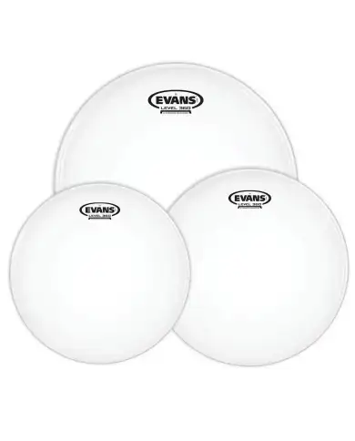 Evans G1 Rock Coated 10-12-16" - Set fete toba Evans - 1